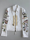 Dsquared2 Tattoo Flash Print Zip Jacket (S)