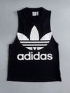 Adidas Originals | Trefoil Logo Muscle Tank | Black/White (XS)
