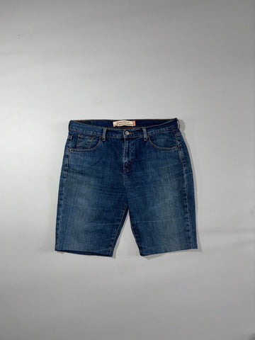Levi’s Nouveau Boot Cut Denim Shorts (W:35) (L:21)