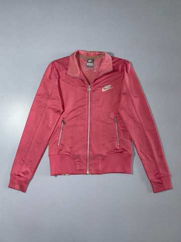 Nike Track Jacket – Faded Rose Pink, Full Zip, (S)