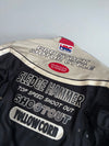 Yellow Corn Black Running Project Racing Moto Jacket with Patches Padded (L)