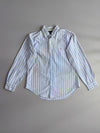Polo Ralph Lauren | Striped Custom Fit Oxford Shirt | Blue/White (M)