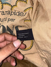 J’N deNaive Fire Department Patch Leather Jacket (S)