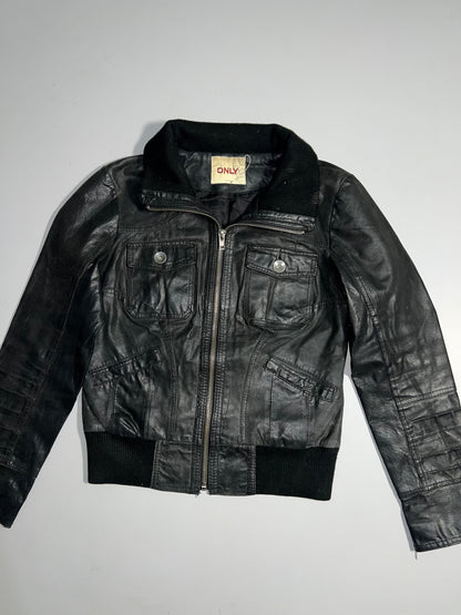 ZOnly Original Leather Jacket (Leather is rough) (M)