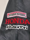 Honda F1 | Vintage Black White Racing Jacket | (XL)