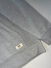 Vans Grey Classic Logo Hoodie – Maroon Print & Lined Hood (XL)