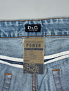 D&G Distressed Light-Wash Jeans (W:32|L:37)