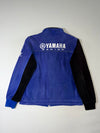 Yamaha Racing Paddock Gear Blue Black Technical Fleece Jacket (L)