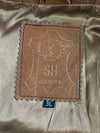 Vintage SH Galina Brown Leather Western Vest (S)