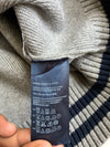 Tommy Hilfiger Grey Knit Varsity Bomber Cardigan – Size (L)