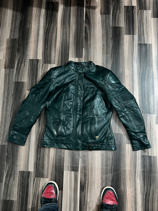 ZUltra Premium Biker with Padding Leather Rare jacket SMALL
