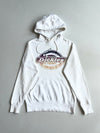 Dickies Holographic Logo Print Hoodie – White (S)