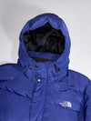 Vintage The North Face Summit Series 900-Fill Blue Hooded Down Puffer Jacket  (XL)