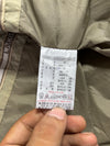 Lacoste Quilted Zip Jacket  Beige Vintage Bomber Style (L)