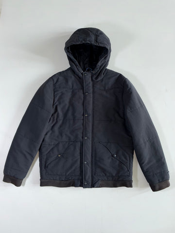 Levi’s Black Hooded Padded Utility Jacket (L)