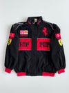 Ferrari | Black & Red F1 Racing Jacket (2XL/3Xl)