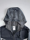 Nike | Tape Logo Zip Hoodie | Black/Grey (L)