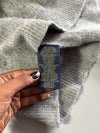 Polo Ralph Lauren Grey Cable Knit Crewneck Sweater Women’s (XS)