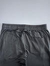 Reebok | Slim Track Pants | Solid Black Elastic(W:32|L:41)