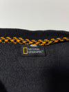 National Geographic Black Embroidered Logo Sweatshirt (M)