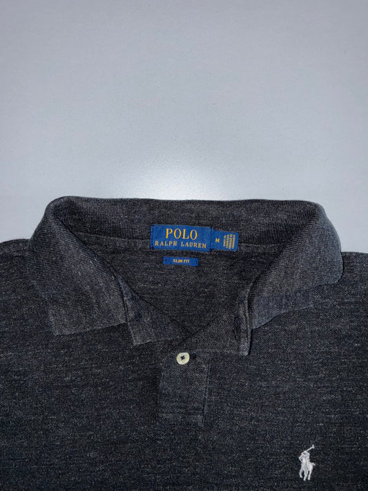 Polo Ralph Lauren Charcoal Full Sleeve Polo (S)