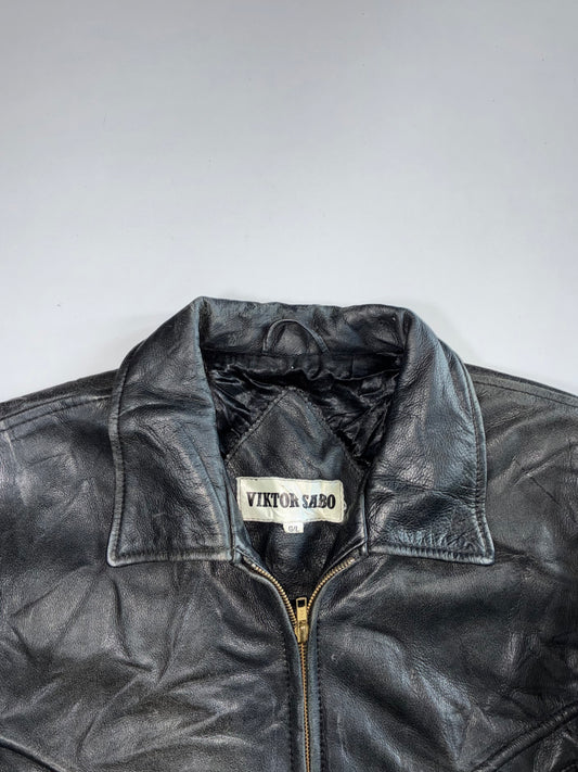 Viktor Sabo Premium Original Leather Jacket (L)