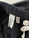 Roots Black Beaver Logo Sweatpants (W:34) (L:44)