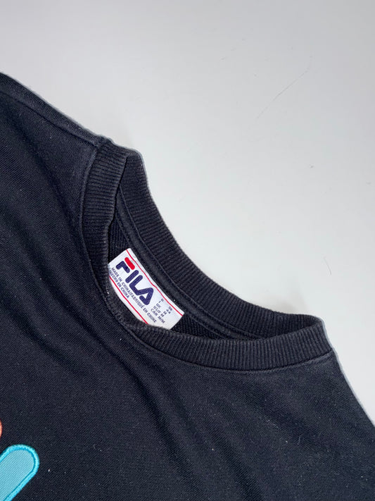 Fila | Embroidered Logo Crewneck Black (M)
