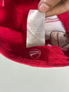 Ducati Corse Official Red & White Cap – Embroidered Shield Logo (Adjustable)