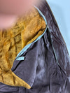 Victory 70s | Burgundy Leather Jacket – Sherpa Lined USA Made | (M)