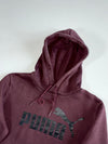 Puma Maroon Big Logo Pullover Hoodie (S)