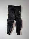 Alpinestars Genuine Leather Armored Motorcycle Racing Pants – Black Knee padded (W:38) (L:38)