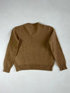 Polo Ralph Lauren V-Neck Knit Sweater – Camel Brown (S)