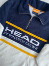 Head by Romantic Crown Colorblock Fleece Quarter-Zip  (M/L)
