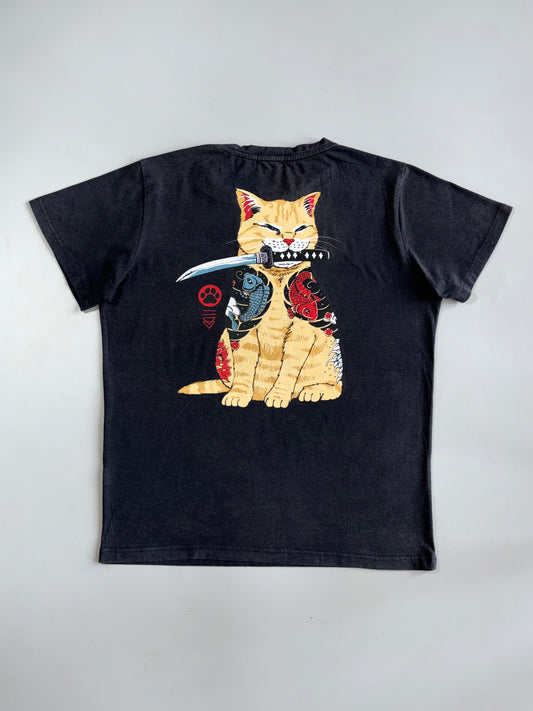 Vintage Japanese Premium Graphic Printed T-shirt (L)
