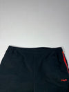 Vintage Fila Black Nylon Track Shorts (W:34) (L:20)