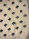 Vintage Polo Ralph Lauren Cream Reindeer Fair Isle Wool Sweater (L/XL)