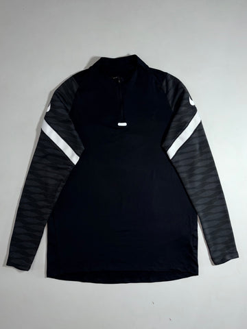 Nike Dri-FIT Black Slim Fit Training Jacket  (XL)