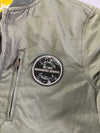 Jeep Washed Nylon MA-1 Bomber Jacket – Olive Green (S)