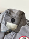 Adidas Originals Grey Ripstop Utility Jacket with “World Wide (L/Xl)