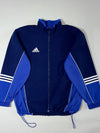 Adidas 90s Colourblock Track Jacket – Navy/Royal Blue – (2XL)