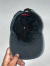 Polo Ralph Lauren Black Classic Pony Dad Cap – Red Embroidered Logo, Brass Buckle (Adjustable)