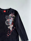 Nippon Blue’s Koi & Sakura Embroidered T-shirt (M/L)