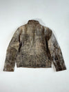 RG512 Urban Wear  Leather Jacket – Vintage Brown / Grey (M)