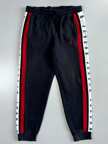 Jordan Black Fleece Joggers Elastic (W:34 |L:40)