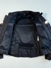 Dririder Air-Flow Mesh Motorcycle Jacket Black/Grey, Reflective Panels, CE Armour Padded (M)