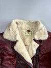 Vintage Premium Heavy Leather Jacket (Furr Inside) (S/M)