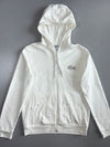 Lacoste Sport Tonal Crocodile Full-Zip Hoodie (L)