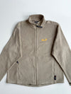 Jack Wolfskin Beige Polartec Fleece Zip Jacket(XL)