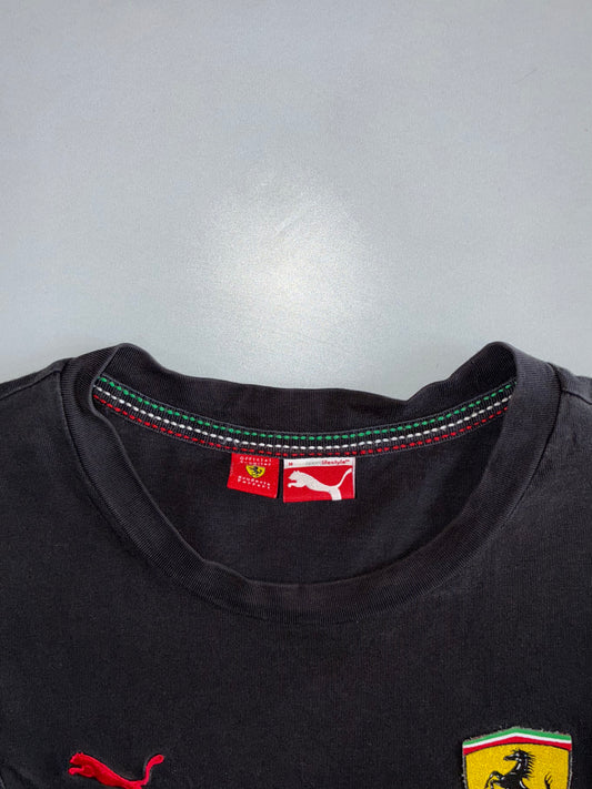 Puma x Scuderia Ferrari Long Sleeve T-Shirt – Faded Black (M)